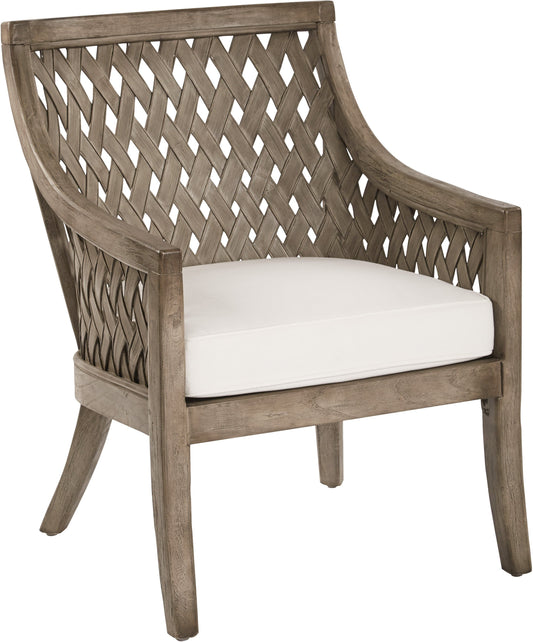OSP Designs Plantation Lounge Chair with Cushion [PLN157]